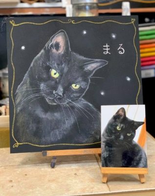 動物アート工房ａｎｉｍｏさん チョークアート まるちゃん