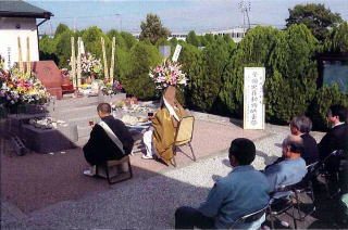 信栄寺・慰霊祭